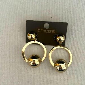 Chicos gold earring